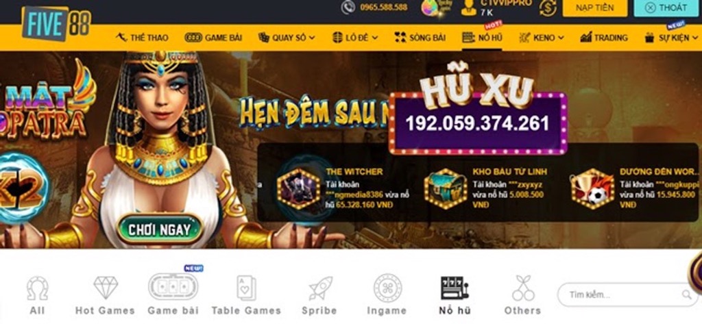 Mọi người cần học hỏi những kinh nghiệm chơi tại nổ hũ Five88 